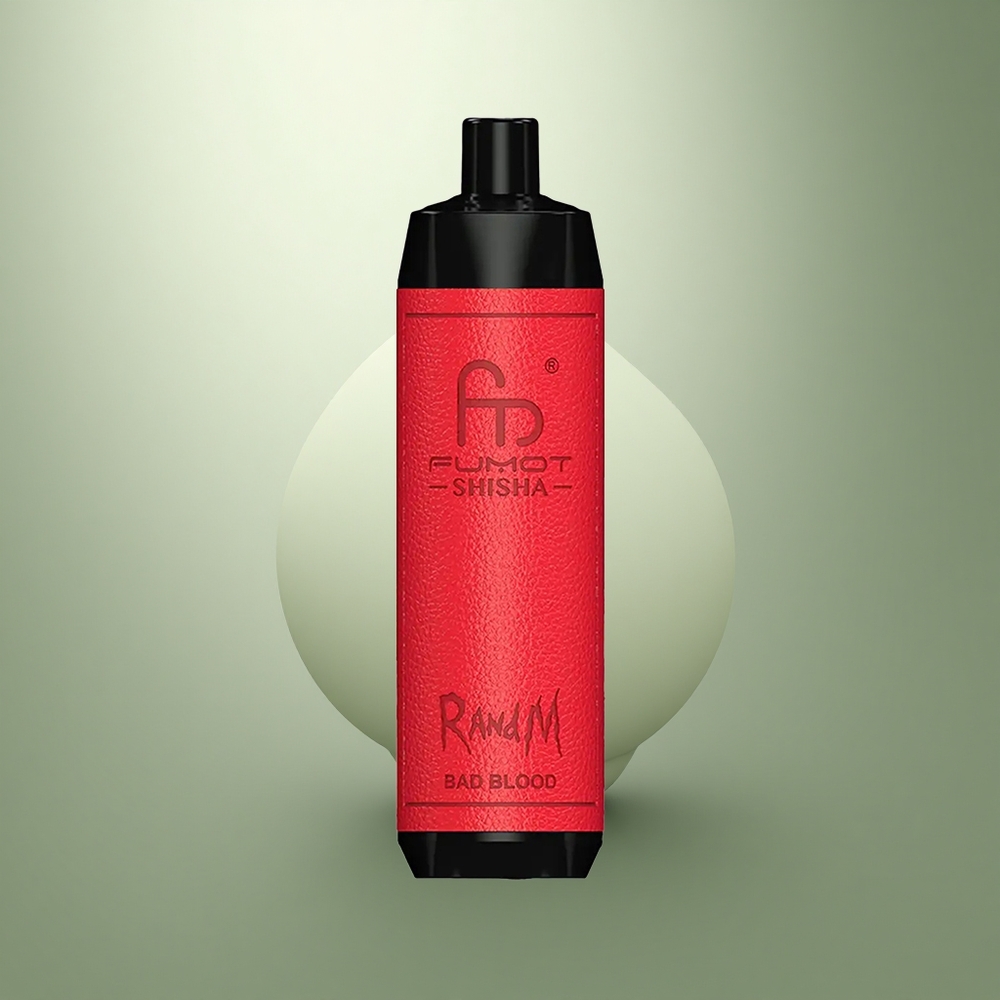 RandM Fumot Shisha 10000 Puffs Slecht Bloed Type-C 0.6ohm 18ml RandM Fumot Shisha 10000 Puffs Slecht Bloed Type-C 0.6ohm 18ml